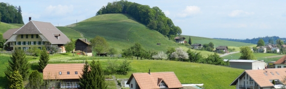 Hügel Bauernhaus
